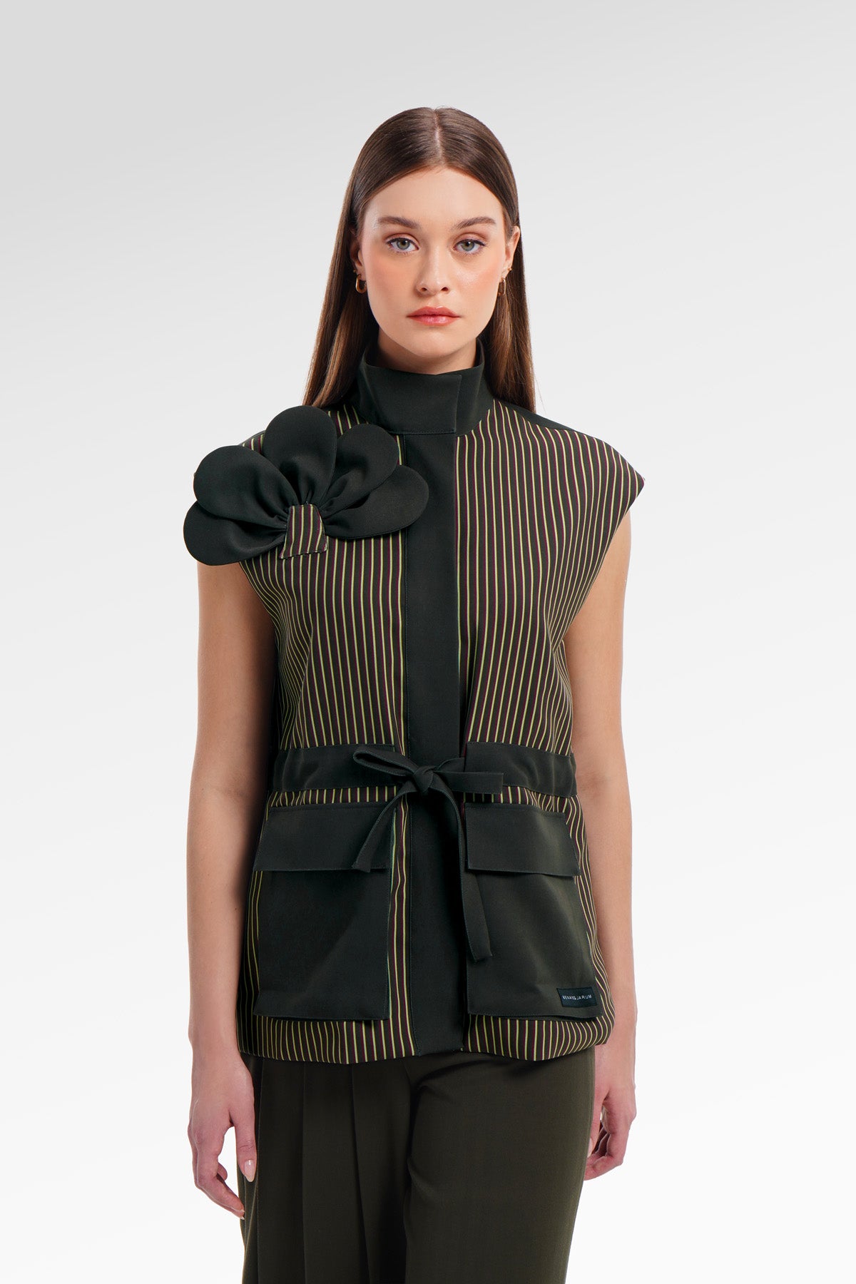 Gwen Aplique Vest - Molten Expresso