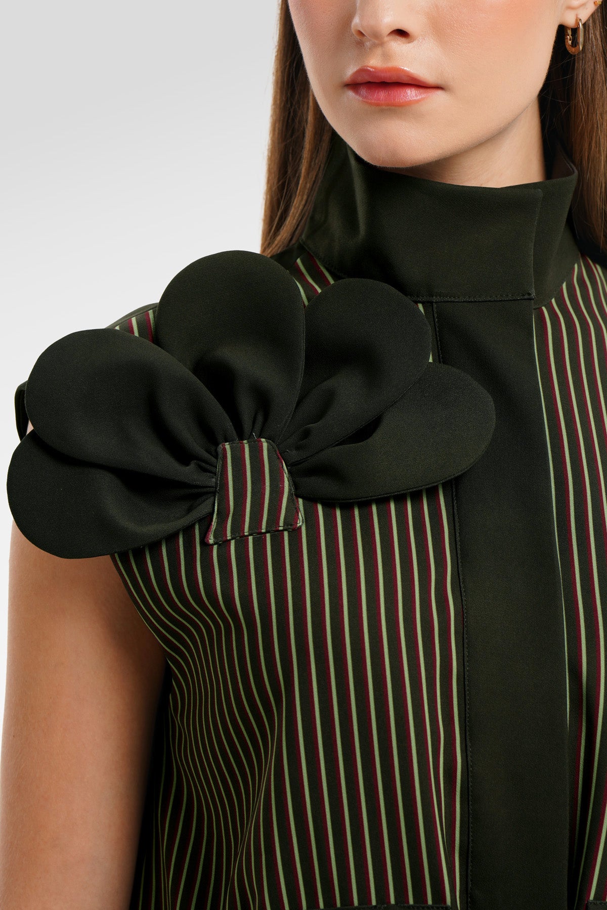 Gwen Aplique Vest - Molten Expresso