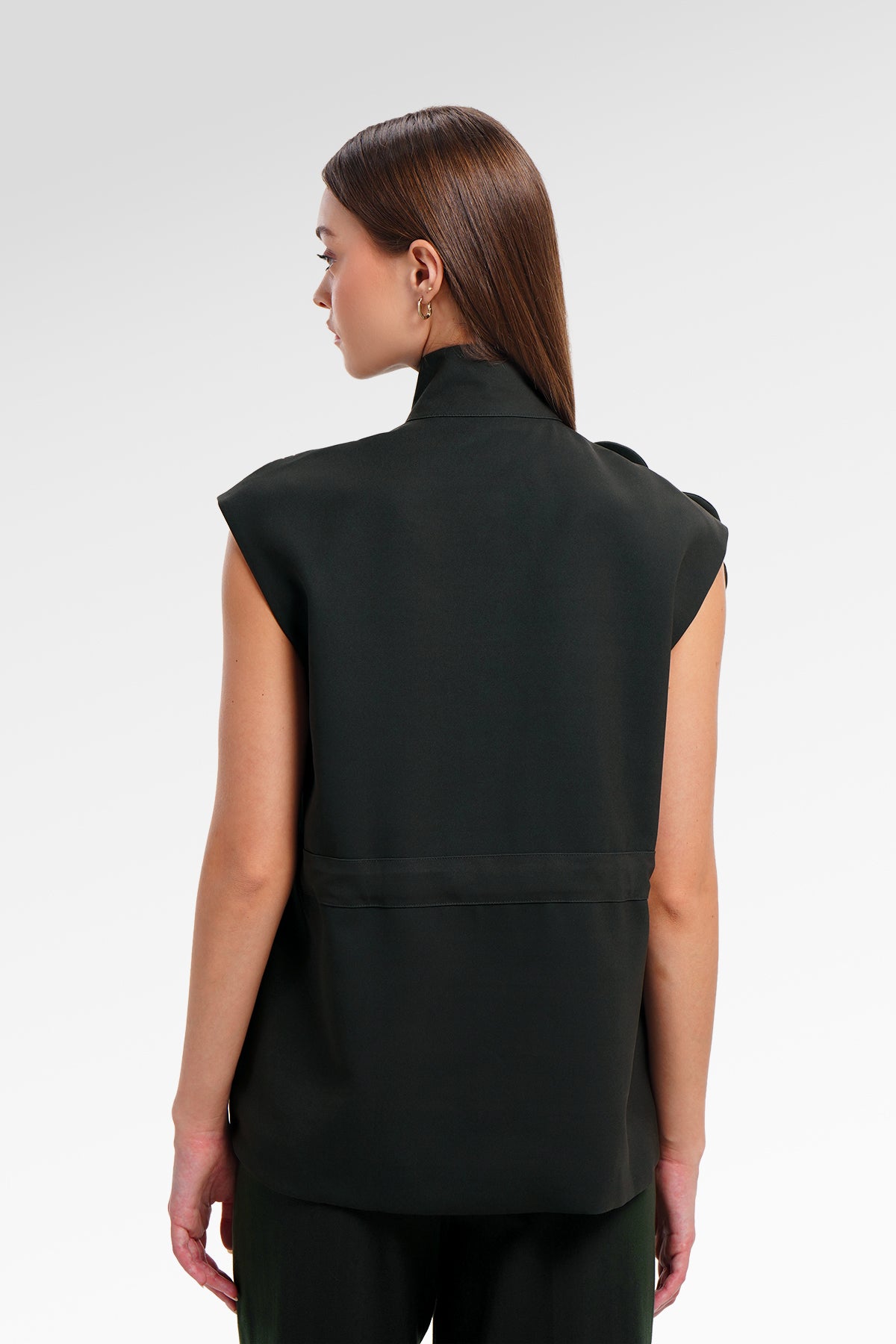 Gwen Aplique Vest - Molten Expresso