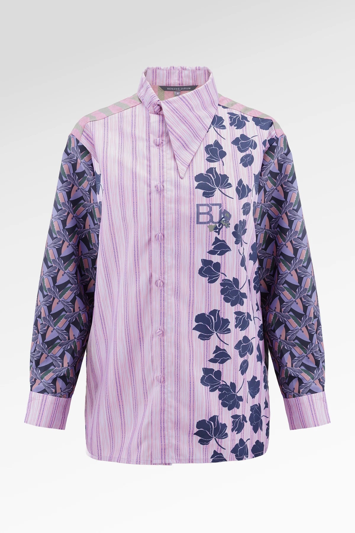 HBJ Asymmetrical Shirt - Lembayung Aksara