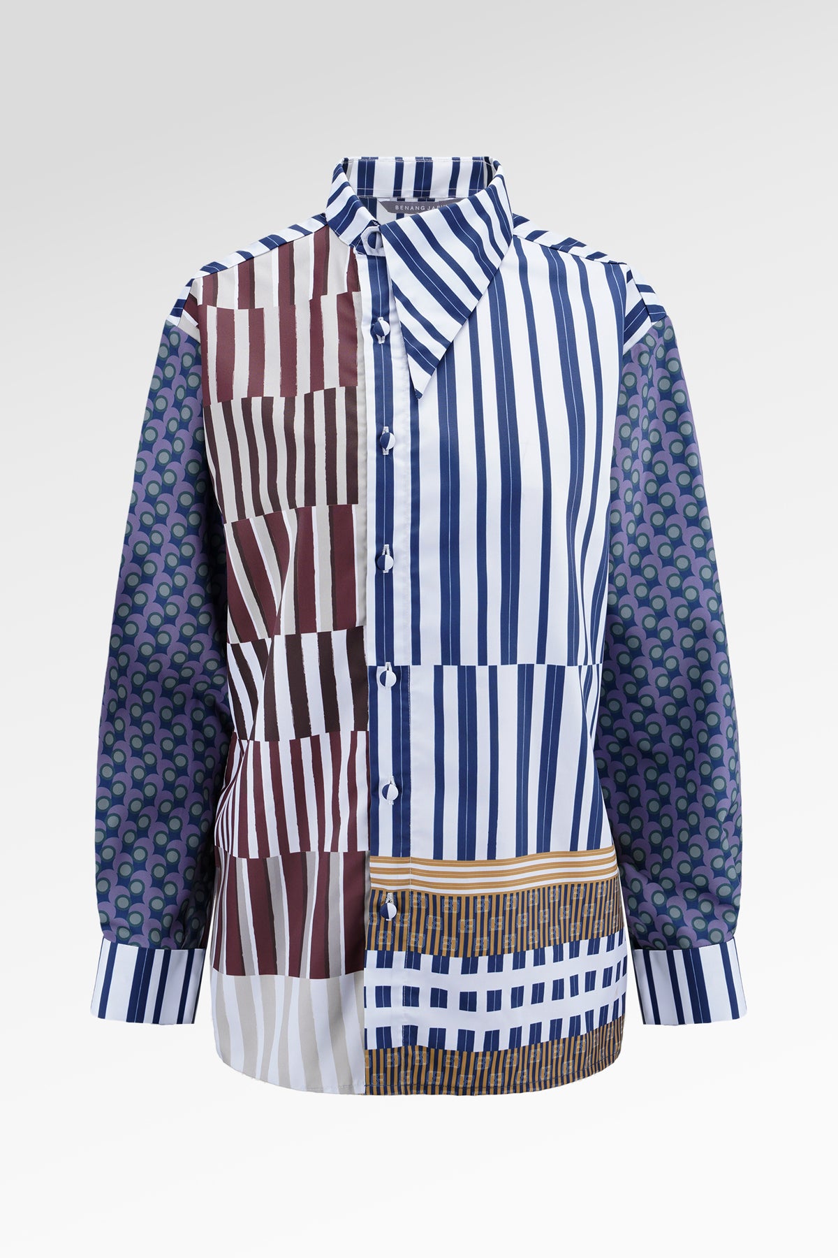 HBJ Asymmetrical Shirt - Rintik Sendu