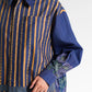 HBJ Back Pleated Shirt - Malam Rintik