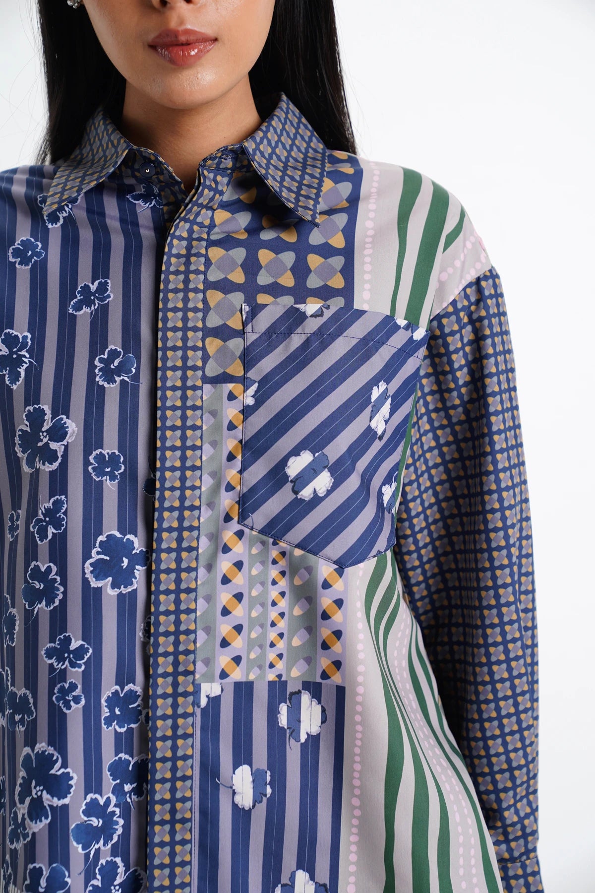 HBJ Back Pleated Shirt - Rimbu Abadi