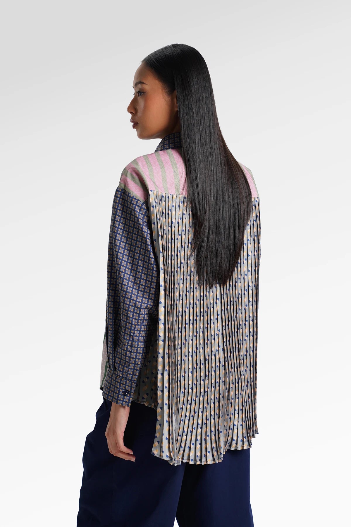 HBJ Back Pleated Shirt - Rimbu Abadi