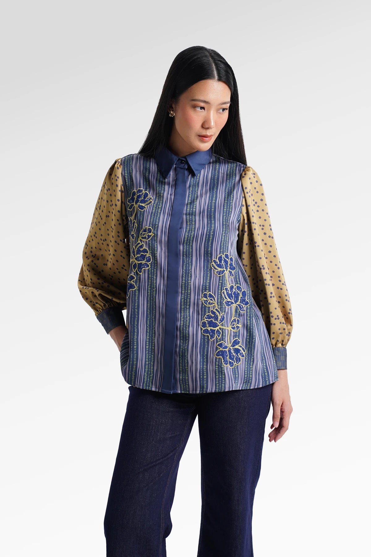 HBJ Embroidery Shirt - Bias Fajar
