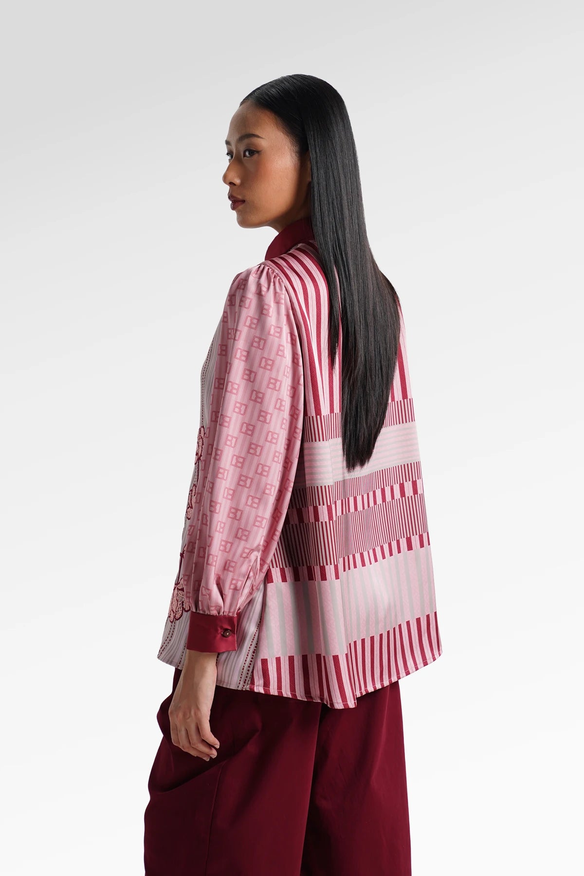 HBJ Embroidery Shirt - Senja Merona