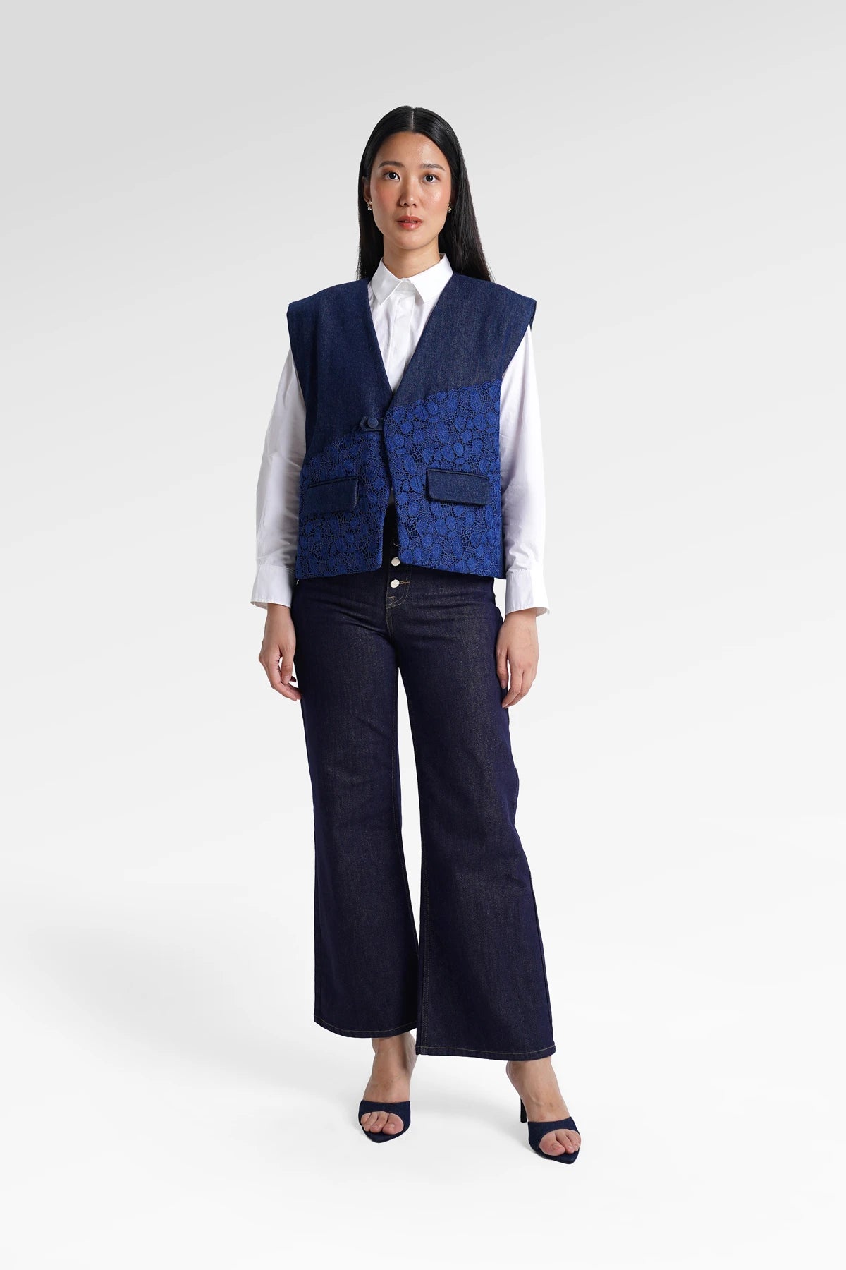 HBJ Embroidery Vest - Rintik Sendu
