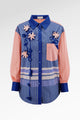 HBJ Flower Embroidery Shirt - Rintik Sendu