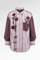 HBJ Flower Embroidery Shirt - Senja Merona