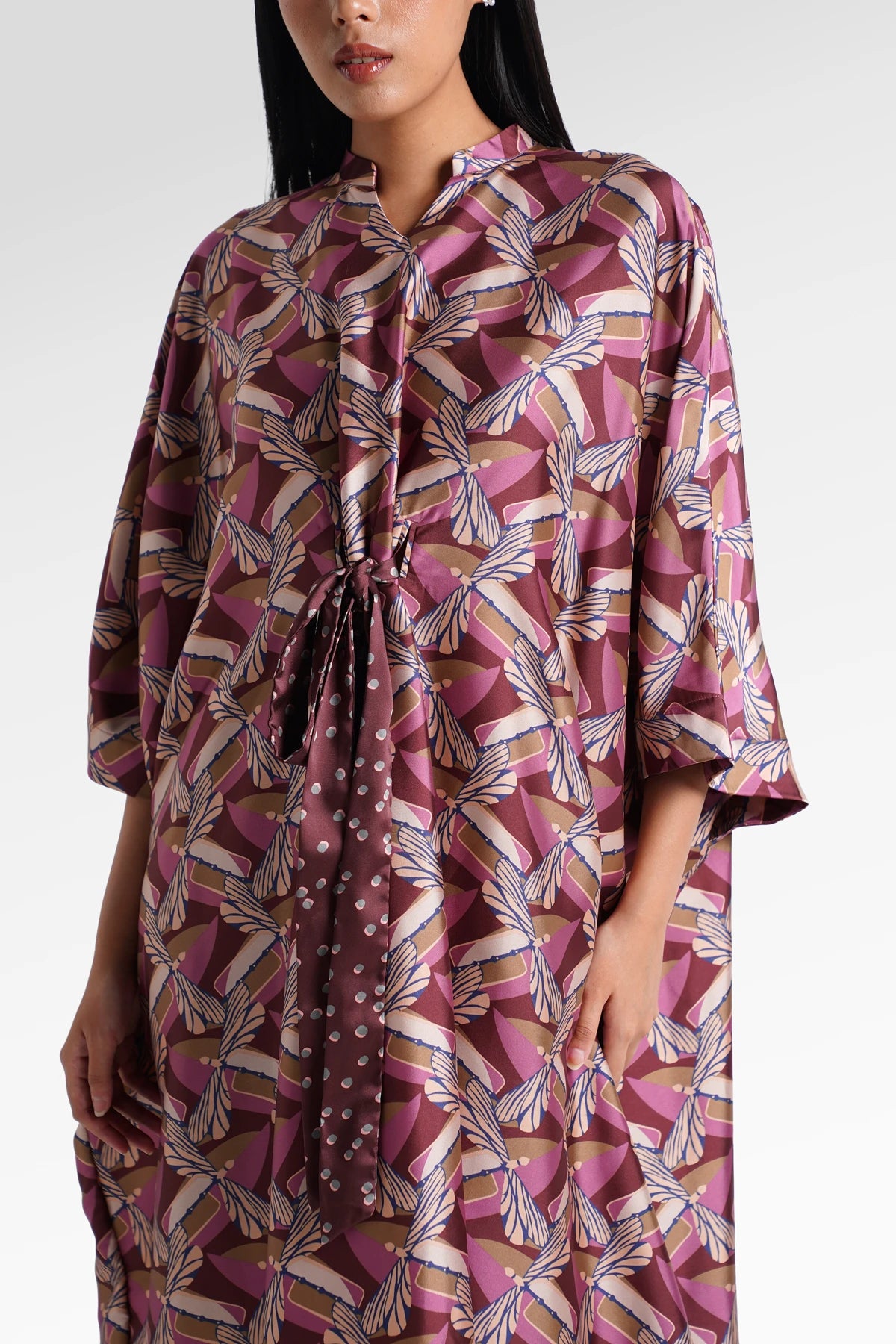 HBJ Kaftan Dress - Luruh Lembayung