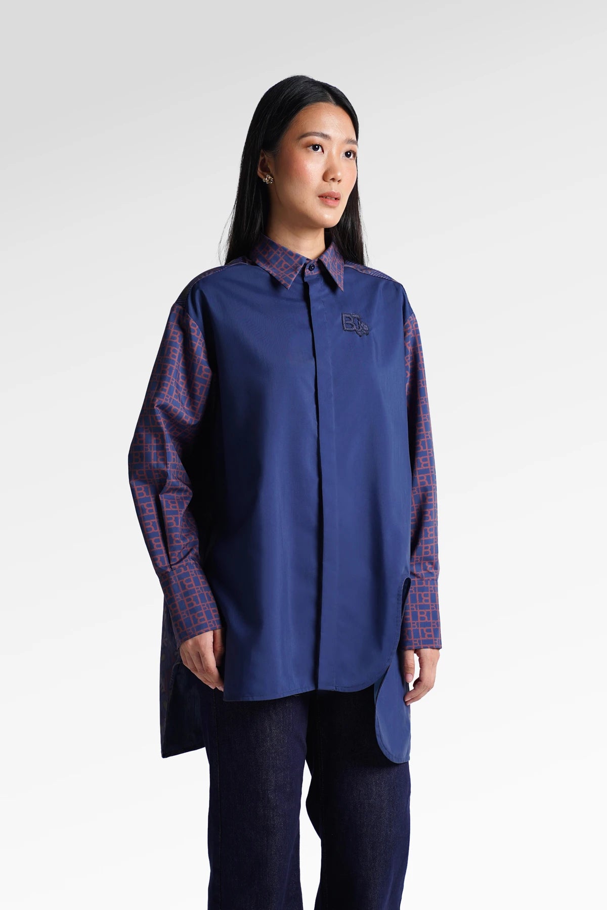 HBJ Overlap Shirt - Malam Rintik