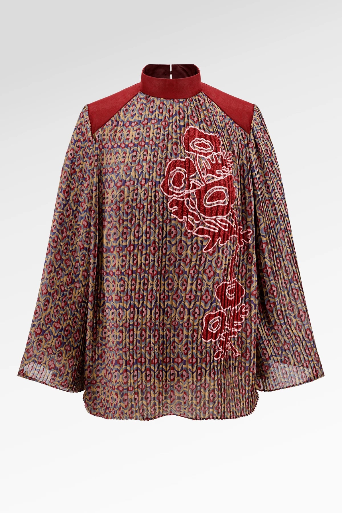HBJ Pleated Blouse - Bias Fajar