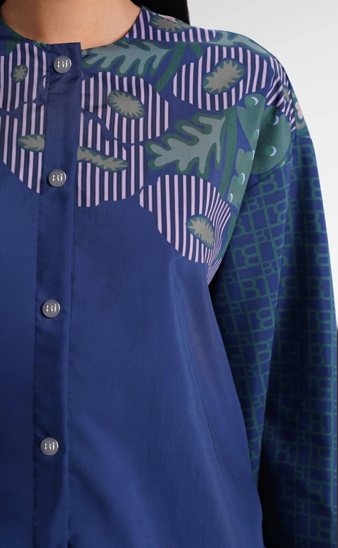 HBJ Pleated Shirt - Rimbu Abadi
