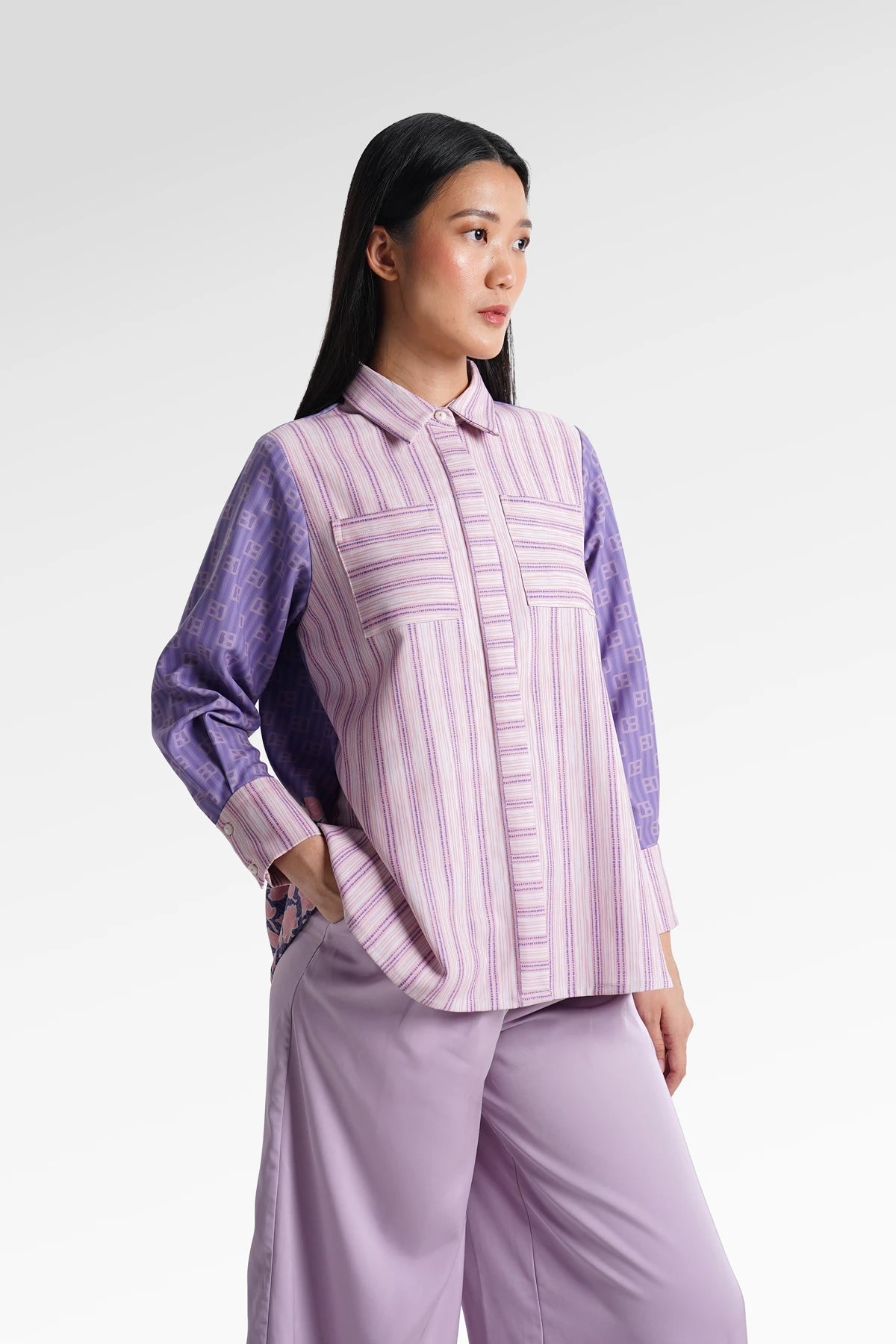 HBJ Pocket Shirt - Lembayung Aksara