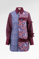 HBJ Ruffle Shirt - Luruh Lembayung