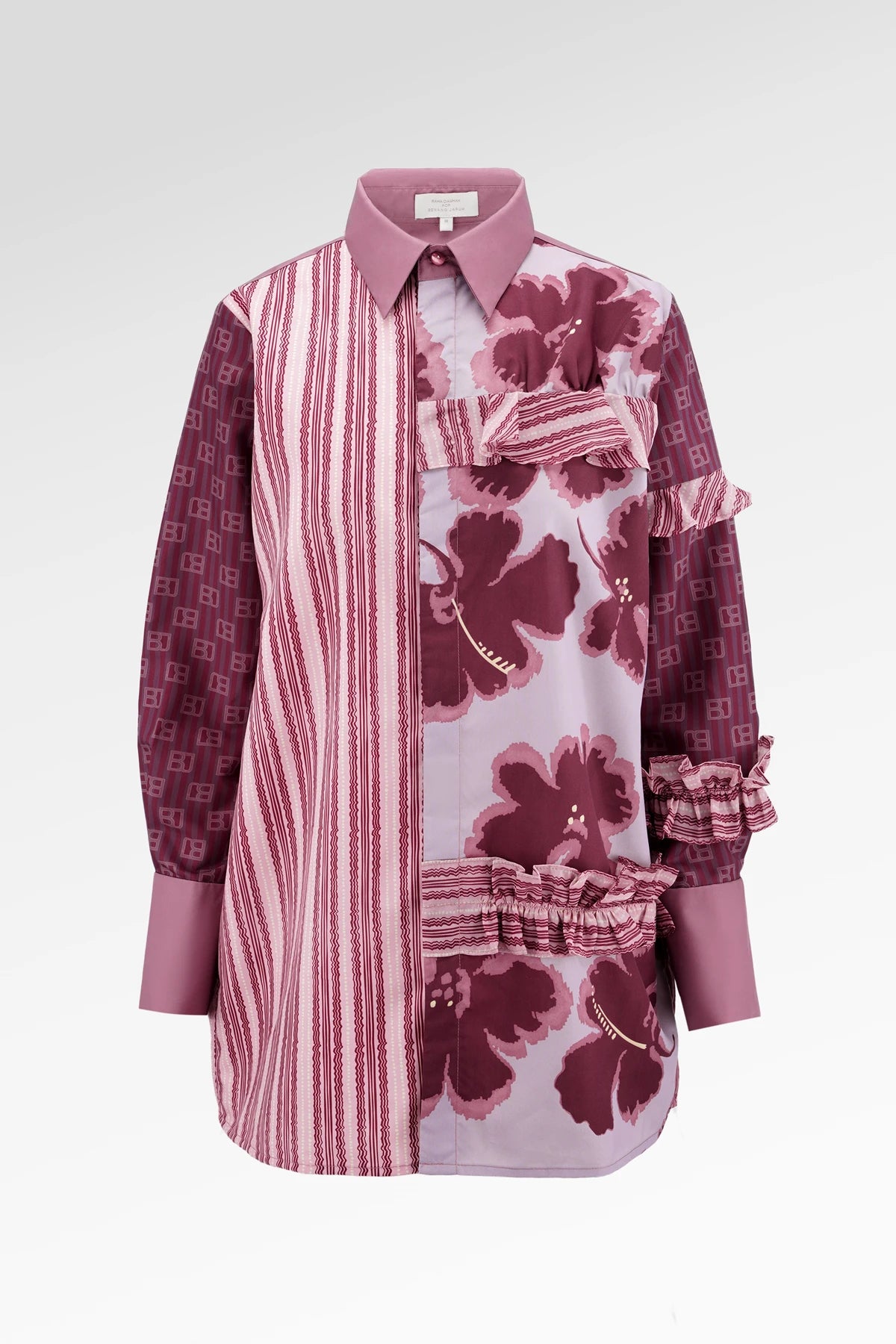 HBJ Ruffle Shirt - Senja Merona