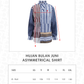 HBJ Asymmetrical Shirt - Rintik Sendu