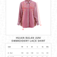HBJ Embroidery Lace Shirt - Senja Merona