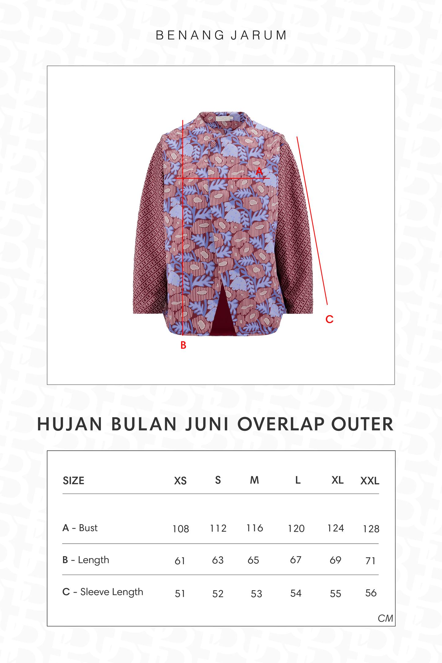 HBJ Overlap Outer - Senja Merona