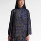 HBJ Pleated Blouse - Rintik Sendu