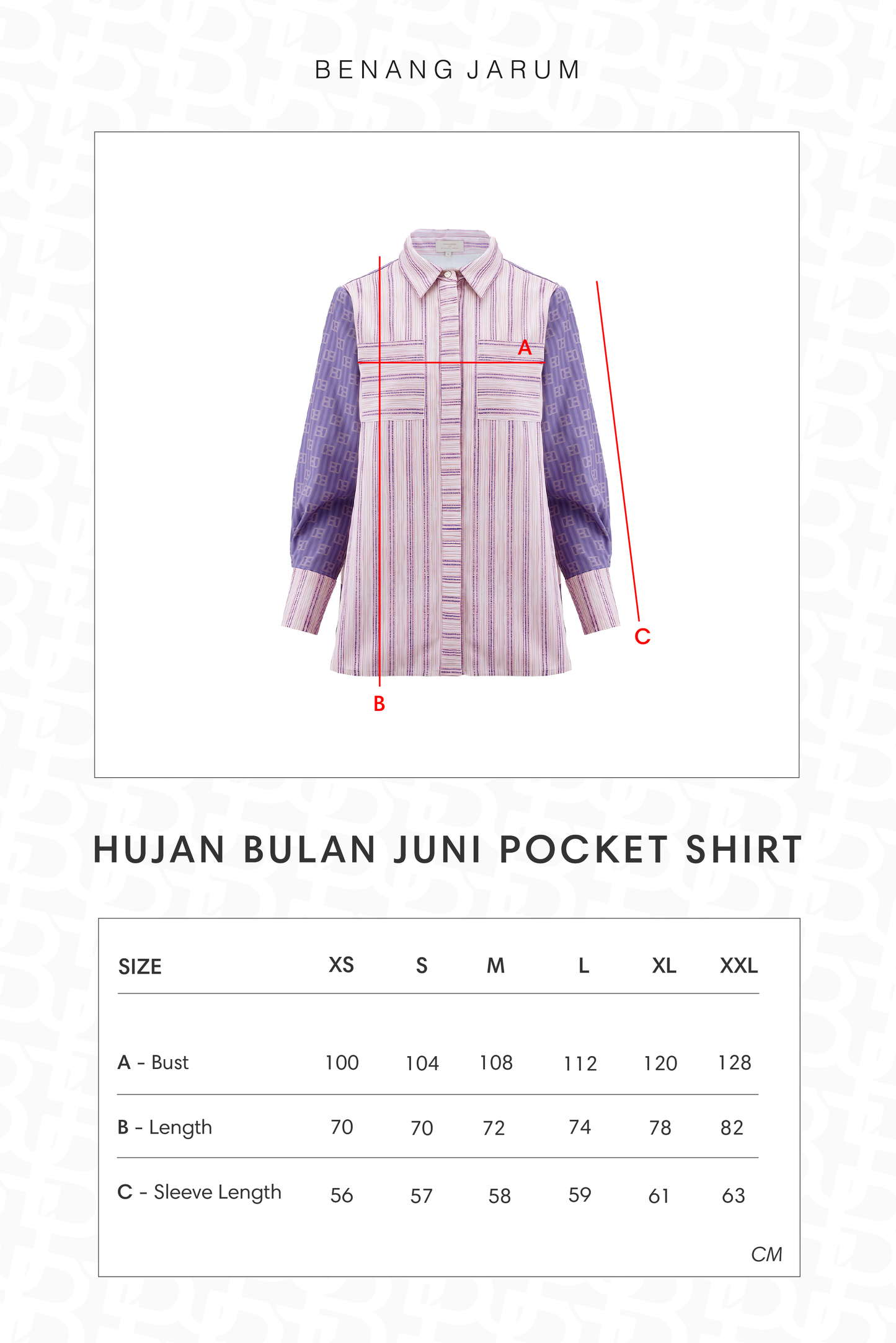 HBJ Pocket Shirt - Lembayung Aksara