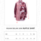 HBJ Ruffle Shirt - Senja Merona