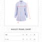 Hailey Pearl Shirt - Blue