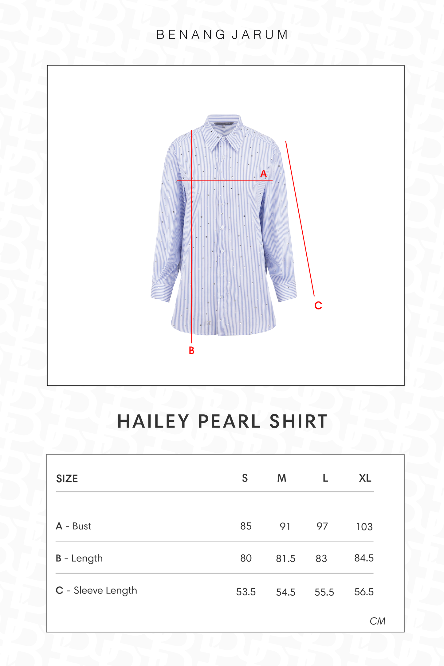 Hailey Pearl Shirt - Blue
