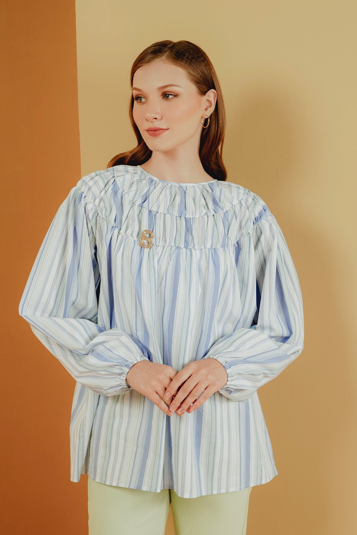 Hara Blouse - Blue