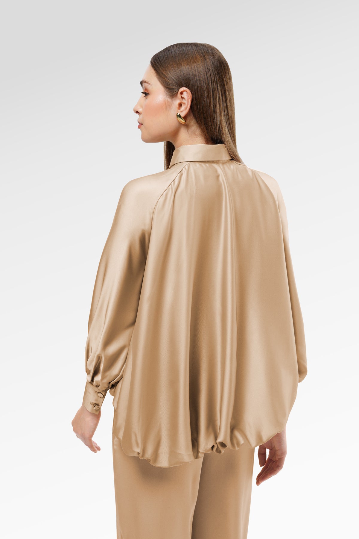 Hartley Puffy Shirt - Desert Dust