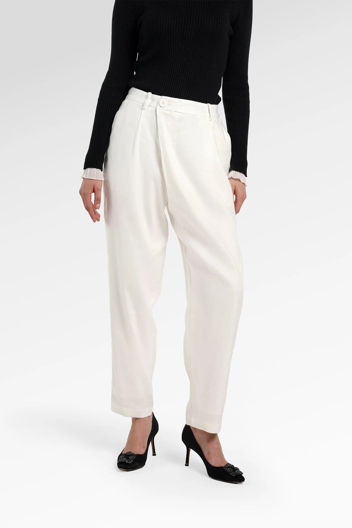 Helena Pants - White