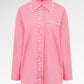 Issabel Embellished Shirt - Pink