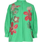 Ivelle Embroidery Shirt - Green