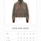 Jessie Crop Jacket - Taupe