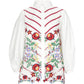 Jazzy Lace Shirt - Blanc