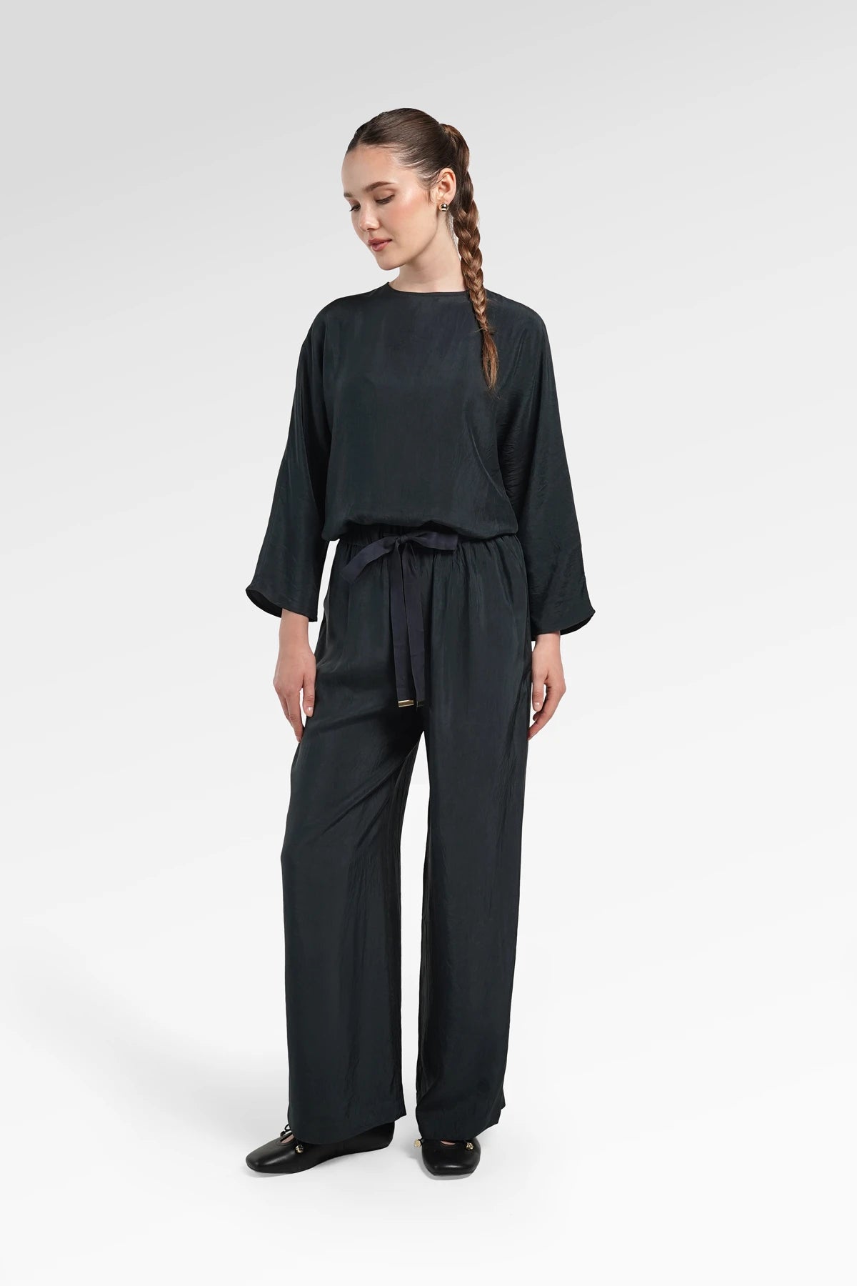 Jeana Pants - Dark Grey