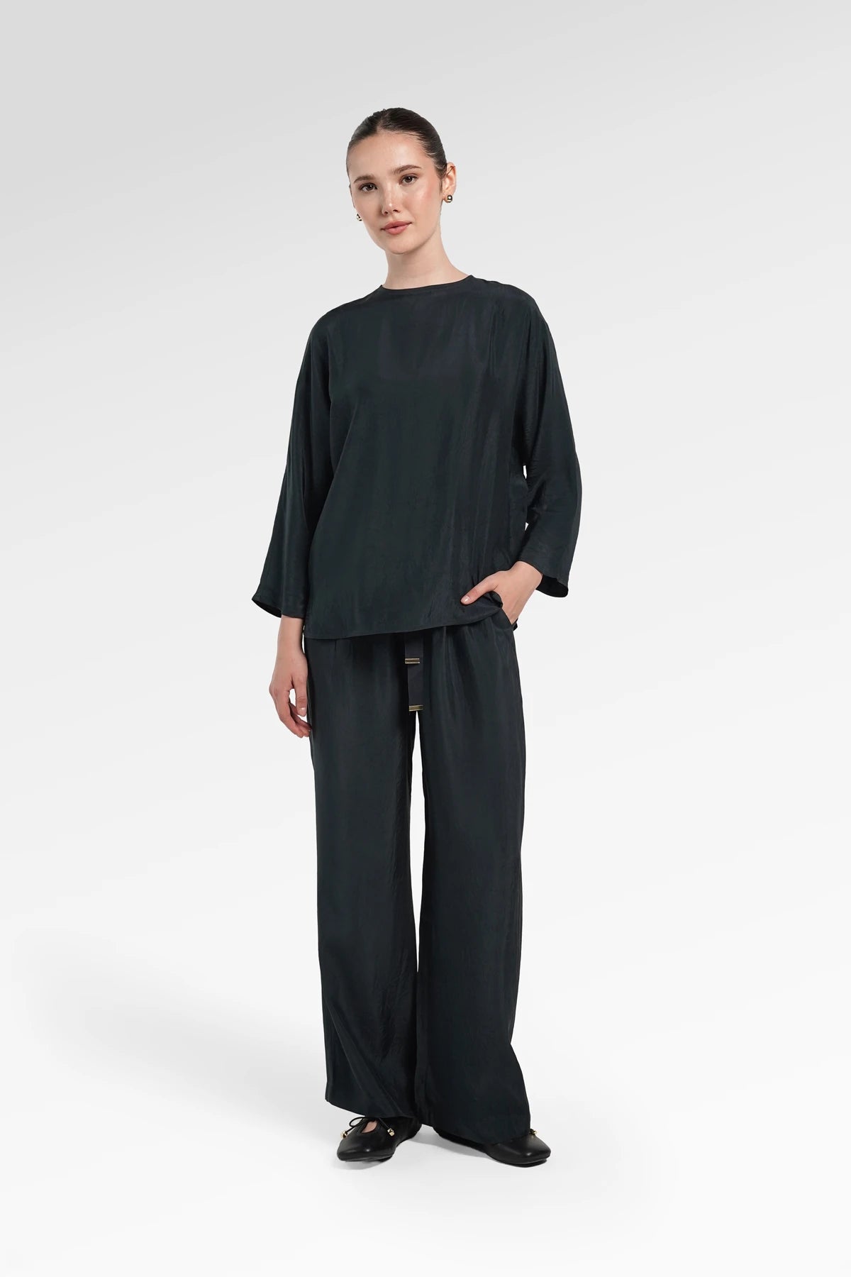 Jeana Top - Dark Grey