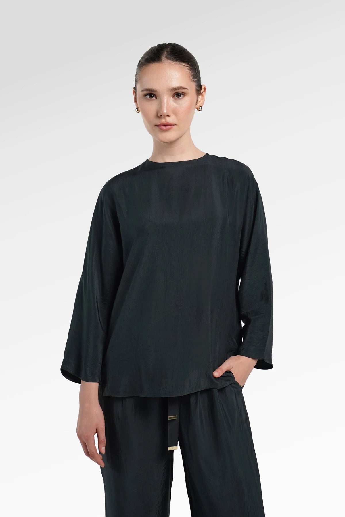 Jeana Top - Dark Grey
