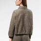 Jessie Crop Jacket - Taupe