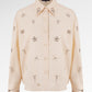 Jilian Beads Shirt - Beige