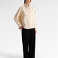 Jilian Beads Shirt - Beige