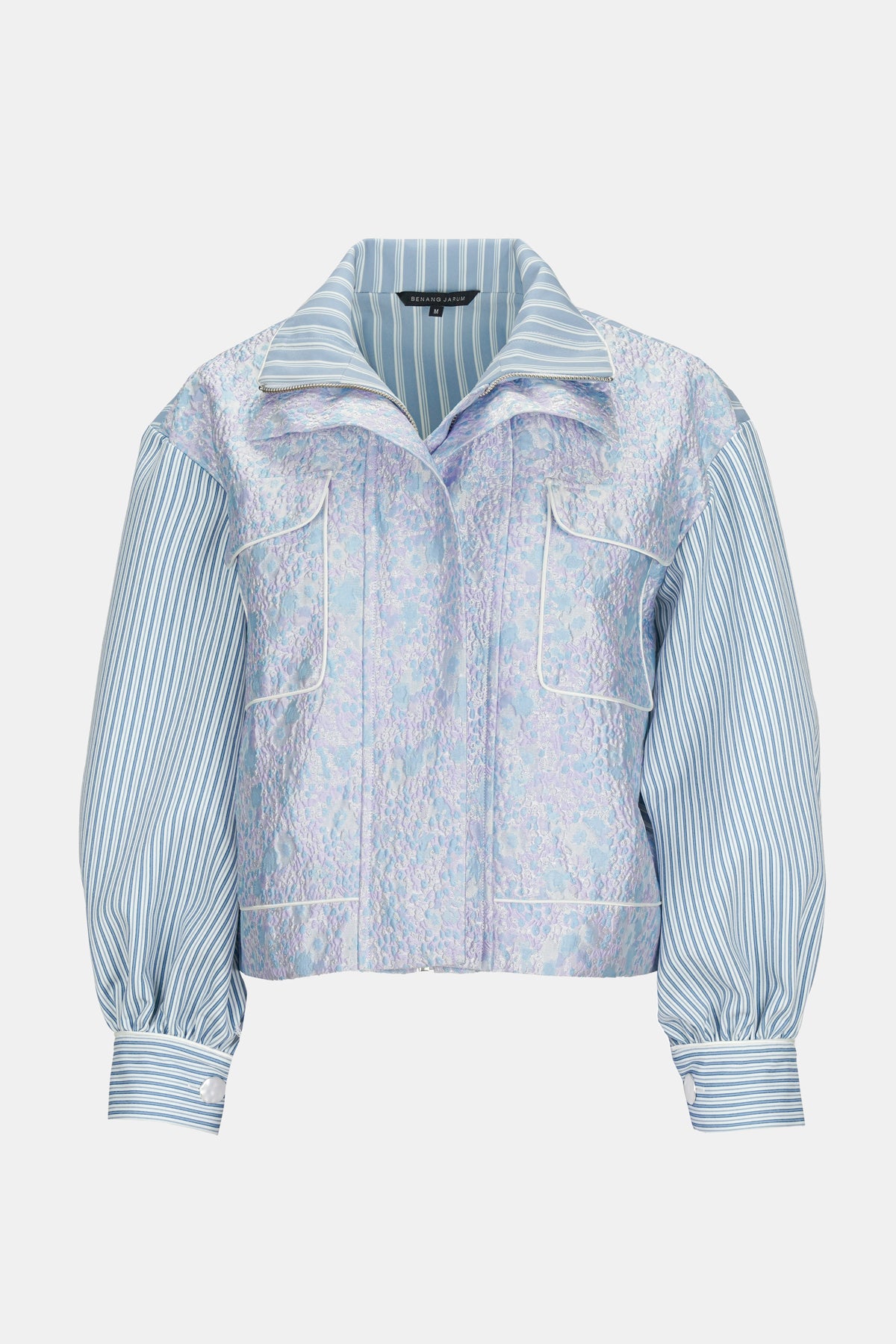 Kaatiya Crop Jacket - Brunnera Blue