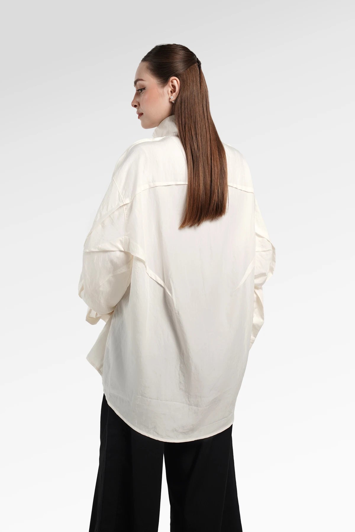 Karla Oversize Shirt - Beige