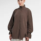 Karla Oversize Shirt - Brown