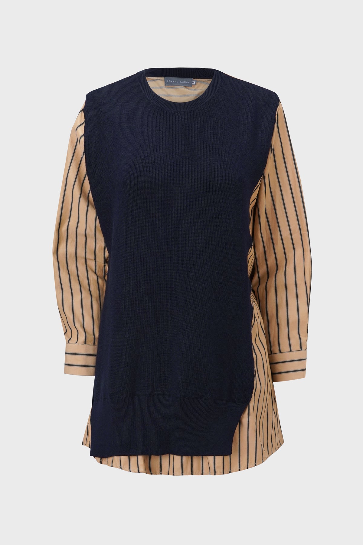 Kayleen Knit Blouse - Navy