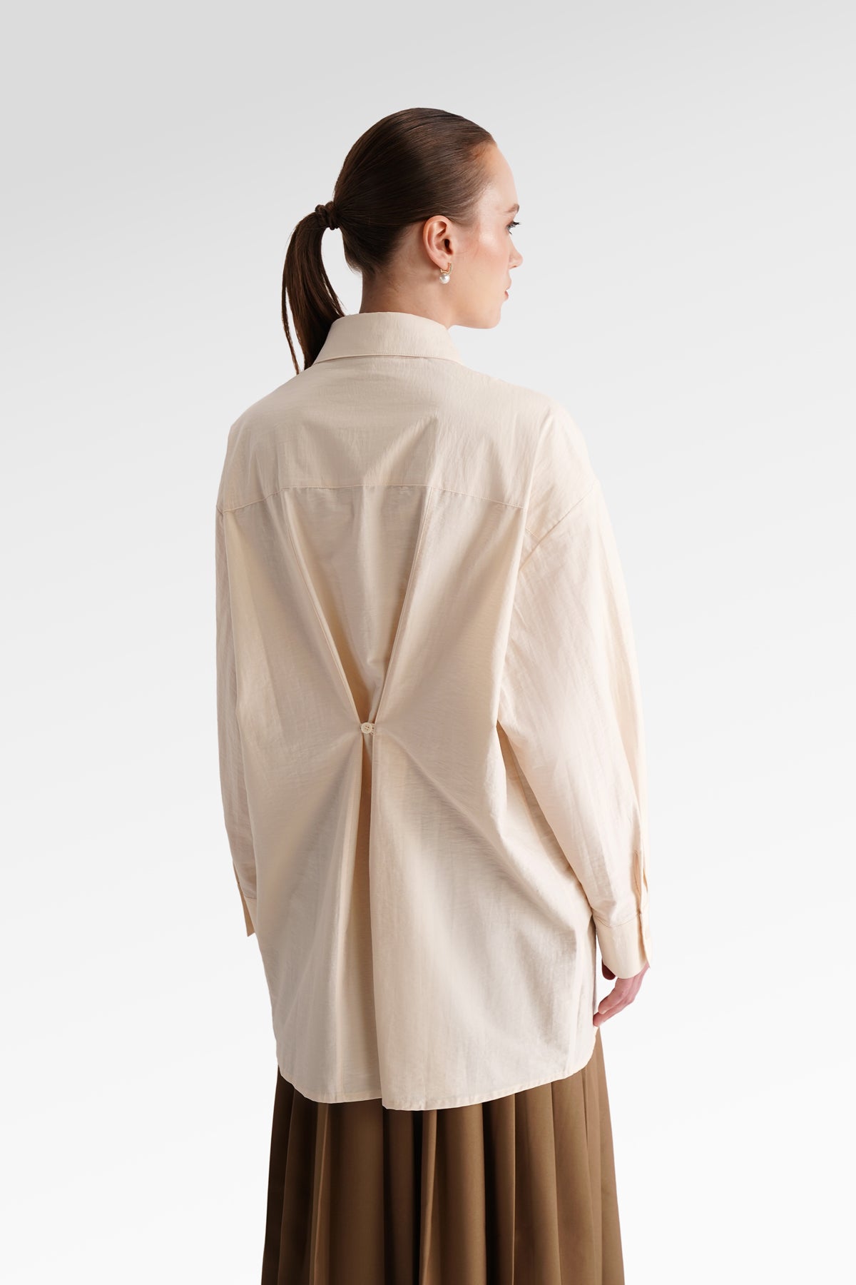 Keisha Pocket Shirt - Beige