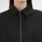 Kiana Zip Up Jacket - Black