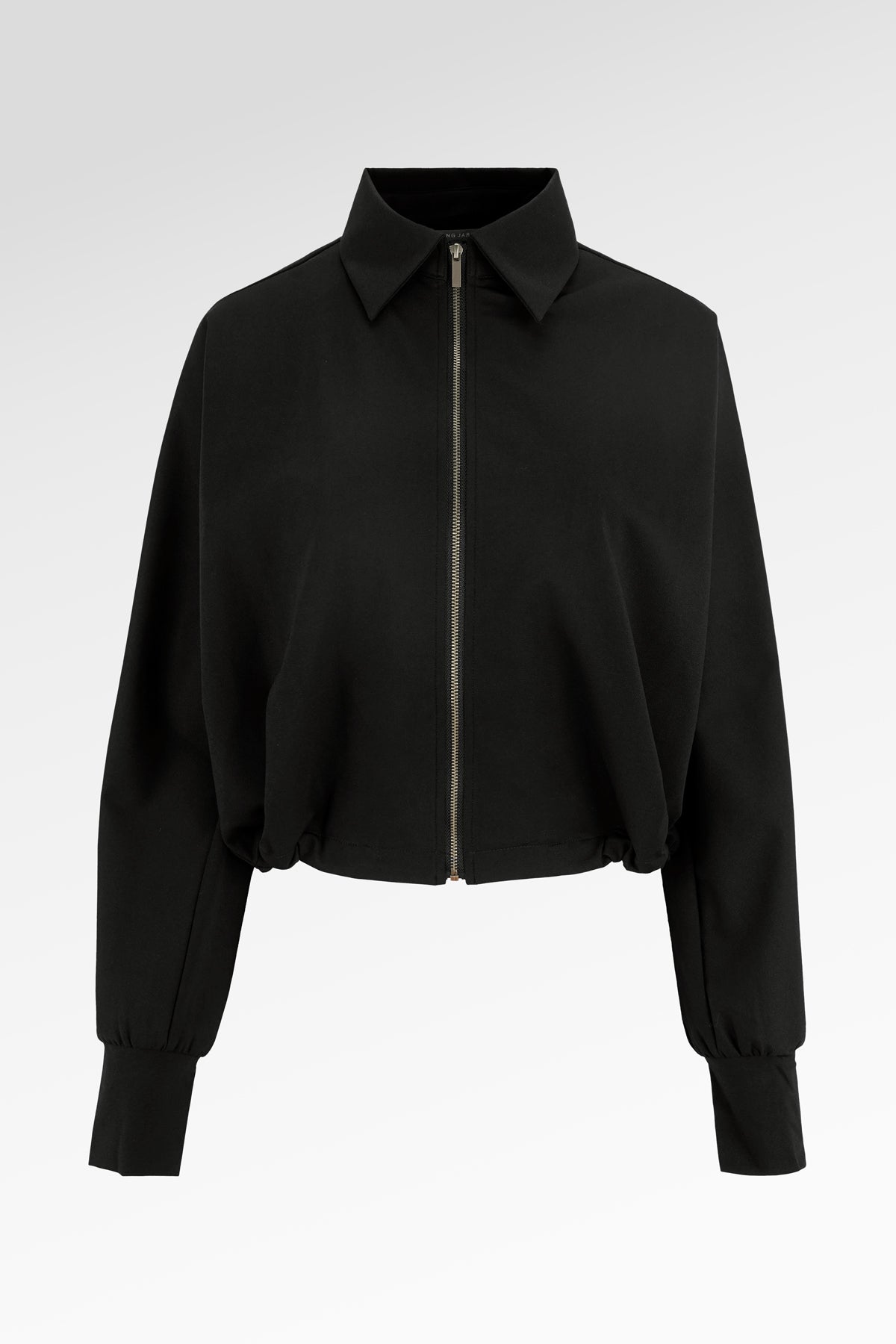 Kiana Zip Up Jacket - Black