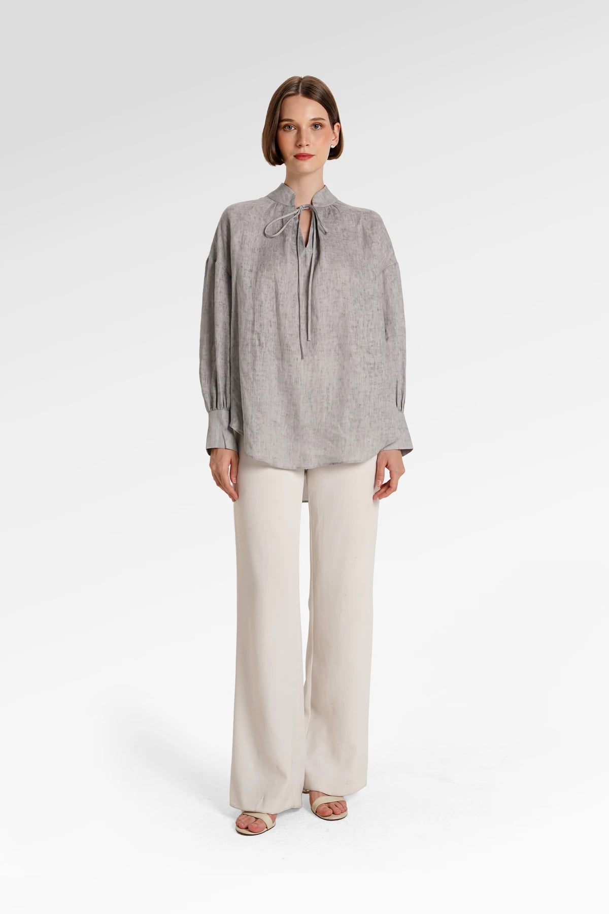 Kyla Blouse - Gray