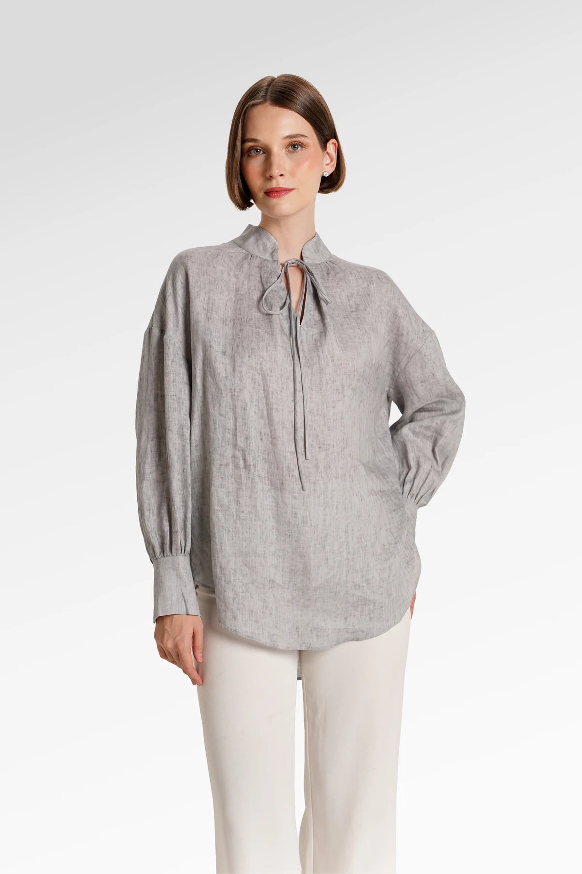 Kyla Blouse - Gray